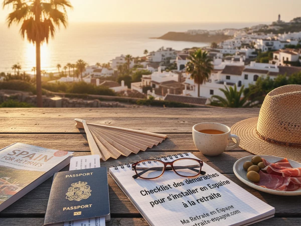 Checklist démarches s'installer Espagne à la retraite